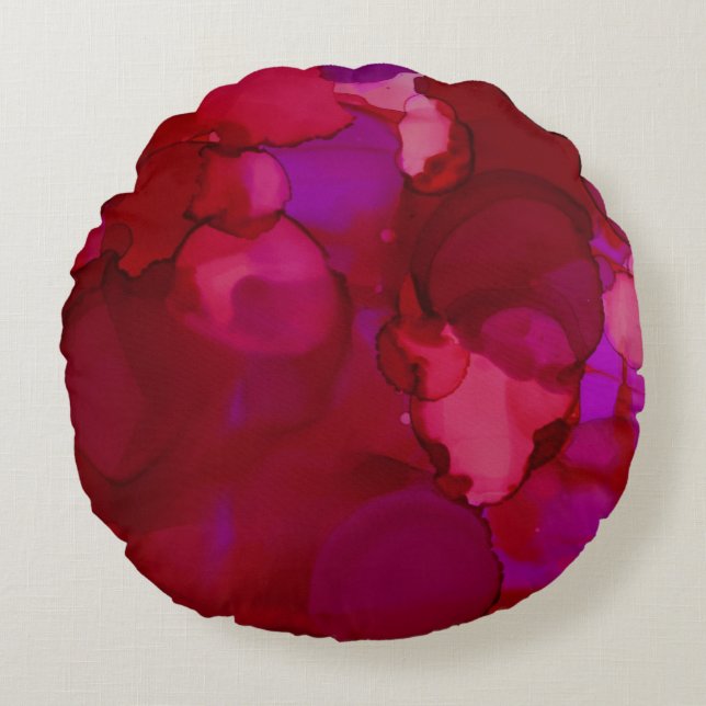 Valentine Rundes Kissen (Vorderseite)