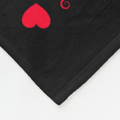 Valentine’s Day 67 Filled With Hearts Card Six Sev Fleecedecke (Ecke)