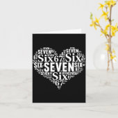 Valentine’s Day 67 Meme 67th Birthday 6 7 Valentin Karte (Gelbe Blume)