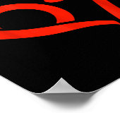 Valentine’s Day 67 Meme 67th Birthday 6 7 Valentin Poster (Ecke)