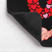 Valentine’s Day 67 Meme Filled With Hearts Funny S Mousepad (Ecke)