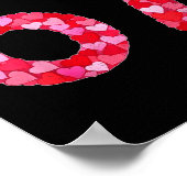 Valentine’s Day 67 Meme Filled With Hearts Funny S Poster (Ecke)