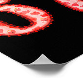 Valentine’s Day 67 Meme Filled With Hearts Funny S Poster (Ecke)