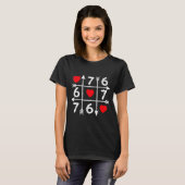 Valentine’s Day 67 Six Seven Meme Love Heart Coupl T-Shirt (Vorne ganz)