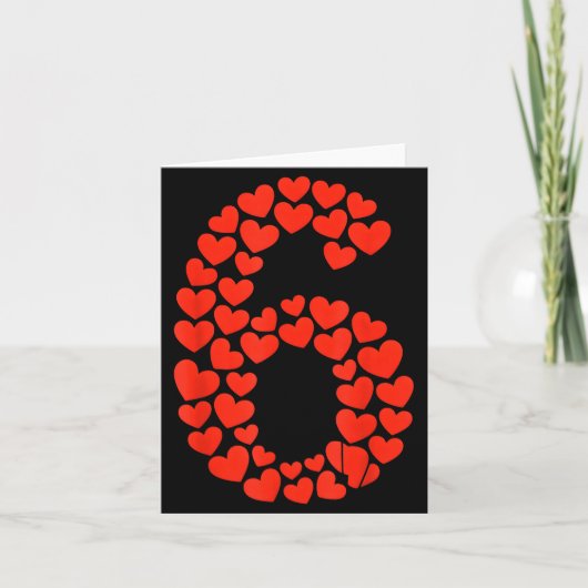 Valentine’s Day 67 With Heart Matching Couple Vale Karte (Vorderseite)