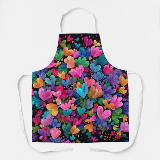 Valentine’s Day Apron | Cute, Romantic & Love Schürze (Vorderseite)