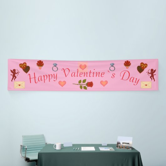 Valentine`s Day Banner (Messeveranstaltung)