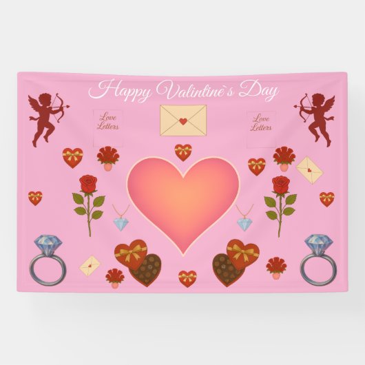 Valentine`s Day Banner (Horizontal)