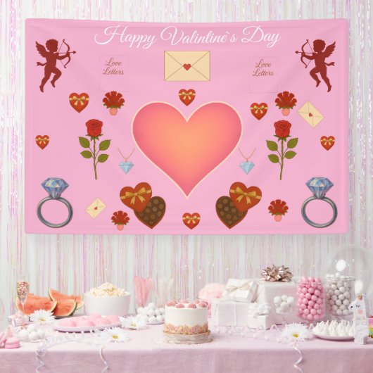 Valentine`s Day Banner  (Party)
