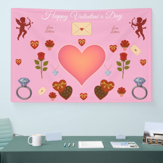 Valentine`s Day Banner  (Messe)