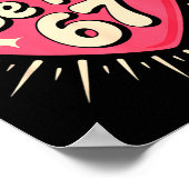 Valentine’s Day Be My 67 Meme Six Seven 6 7 Valent Poster (Ecke)