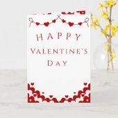 Valentine’s Day Card, Romantic Holiday Greeting Karte (Gelbe Blume)