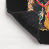 Valentine’s Day Dog Cute Dachshund Dogs For Dog Mo Mousepad (Ecke)