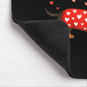 Valentine’s Day Dog Cute Dachshund Dogs For Dog Mo Mousepad (Ecke)