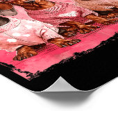 Valentine’s Day Dog Cute Dachshund Dogs For Dog Mo Poster (Ecke)