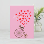 Valentine’s Day  Feiertagskarte (Stehend Vorderseite)