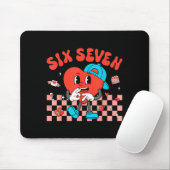 Valentine’s Day Funny 67 Meme Six Seven 6 7 Valent Mousepad (Mit Mouse)