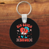 Valentine’s Day Funny 67 Six Seven Burh 6 7 Valent Schlüsselanhänger (Vorderseite)