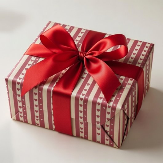 Valentine’s Day Gift Wrap Cute Love Geschenkpapier