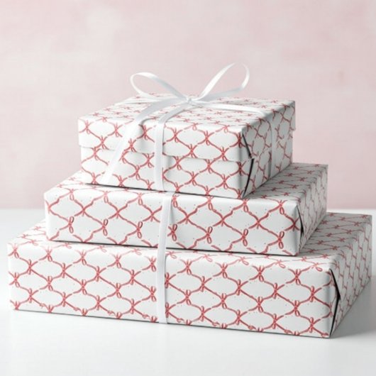 Valentine’s Day Gift Wrap Cute Love Geschenkpapier