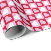 Valentine’s Day Gift Wrap Cute Love Geschenkpapier (Rolleneckpunkt)