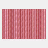 Valentine’s Day Girly Red Pink Hand Drawn  Geschenkpapier Set (Vorderseite 3)