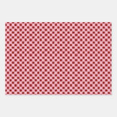 Valentine’s Day Girly Red Pink Hand Drawn  Geschenkpapier Set (Vorderseite 2)
