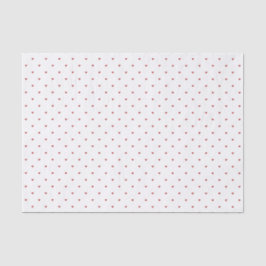 Valentine’s Day Girly Soft Red Heart Pattern Seidenpapier