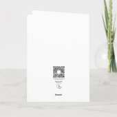 Valentine’s Day I Love You Cute Hedgehog Karte (Rückseite)