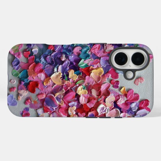 Valentine’s Day iPhone 16 Case | Romantic (Rückseite (Horizontal))