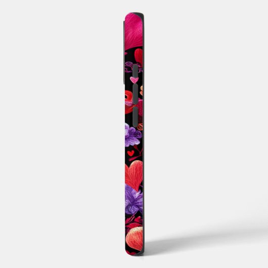 Valentine’s Day iPhone 16 Tough Case | Romantic (Rückseite / Links)