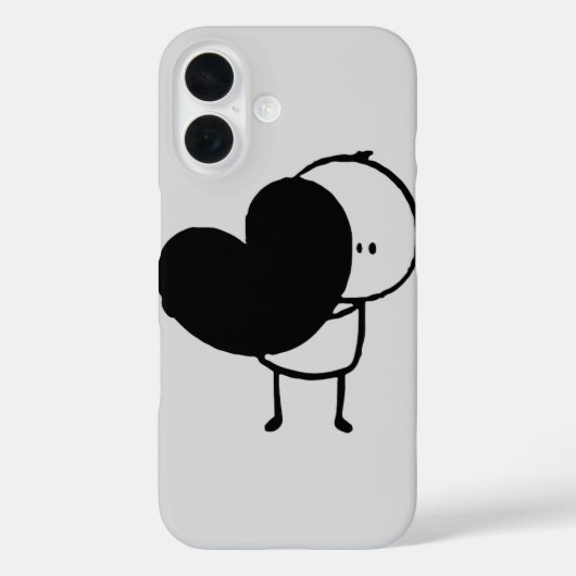 Valentine’s Day iPhone Case – Romantic Heart  (Rückseite)