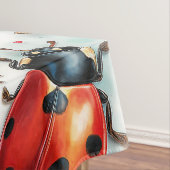 Valentine`s Day Ladybug Love Pattern Tischdecke (Beispiel)
