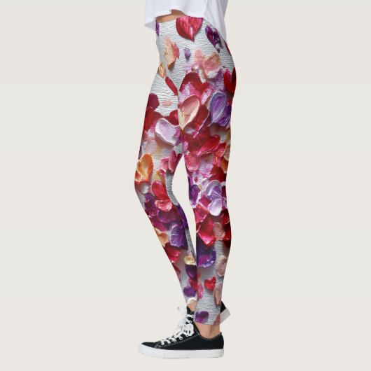 Valentine’s Day Leggings – Romantic Heart Pattern (Links)