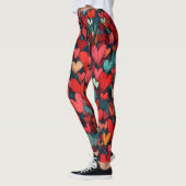 Valentine’s Day Leggings – Romantic Heart Pattern  (Links)