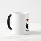Valentine’s Day Love Mug for Couples Verwandlungstasse (Vorderseite Links)