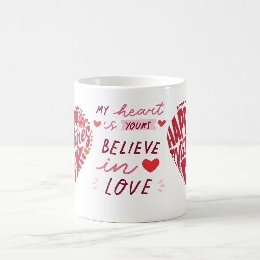 Valentine’s Day Love Mug Kaffeetasse (Mittel)