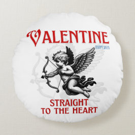 Valentine’s Day Love Mug Rundes Kissen