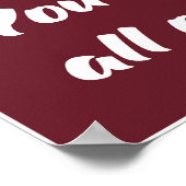 Valentine’s Day Love Quote Poster (Ecke)