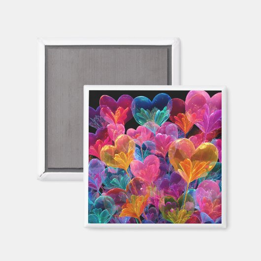 Valentine’s Day Magnet | Romantic, Cute  (Vorderseite/Rückseite)