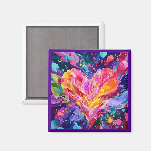 Valentine’s Day Magnet | Romantic, Cute  (Vorderseite/Rückseite)