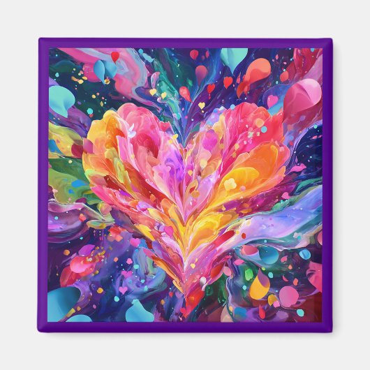 Valentine’s Day Magnet | Romantic, Cute (Vorne)