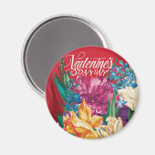 Valentine’s Day Magnet | Romantic, Cute  (Vorderseite/Rückseite)