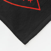Valentine’s Day Mexican Milagro Gothic Goth Sacred Fleecedecke (Ecke)