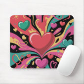 Valentine’s Day Mousepad | Romantic (Mit Mouse)