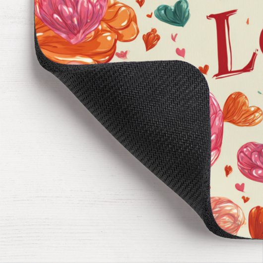 Valentine’s Day Mousepad | Romantic (Ecke)