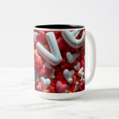 Valentine’s Day Mug | Romantic, Cute &Heartwarming Zweifarbige Tasse (VorderseiteRechts)