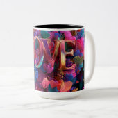 Valentine’s Day Mug | Romantic, Cute &Heartwarming Zweifarbige Tasse (VorderseiteRechts)