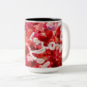 Valentine’s Day Mug | Romantic, Cute &Heartwarming Zweifarbige Tasse (VorderseiteRechts)