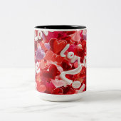 Valentine’s Day Mug | Romantic, Cute &Heartwarming Zweifarbige Tasse (Mittel)
